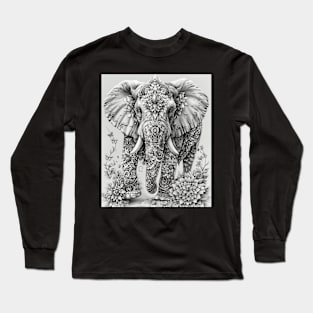 Elephant Climate Change Long Sleeve T-Shirt